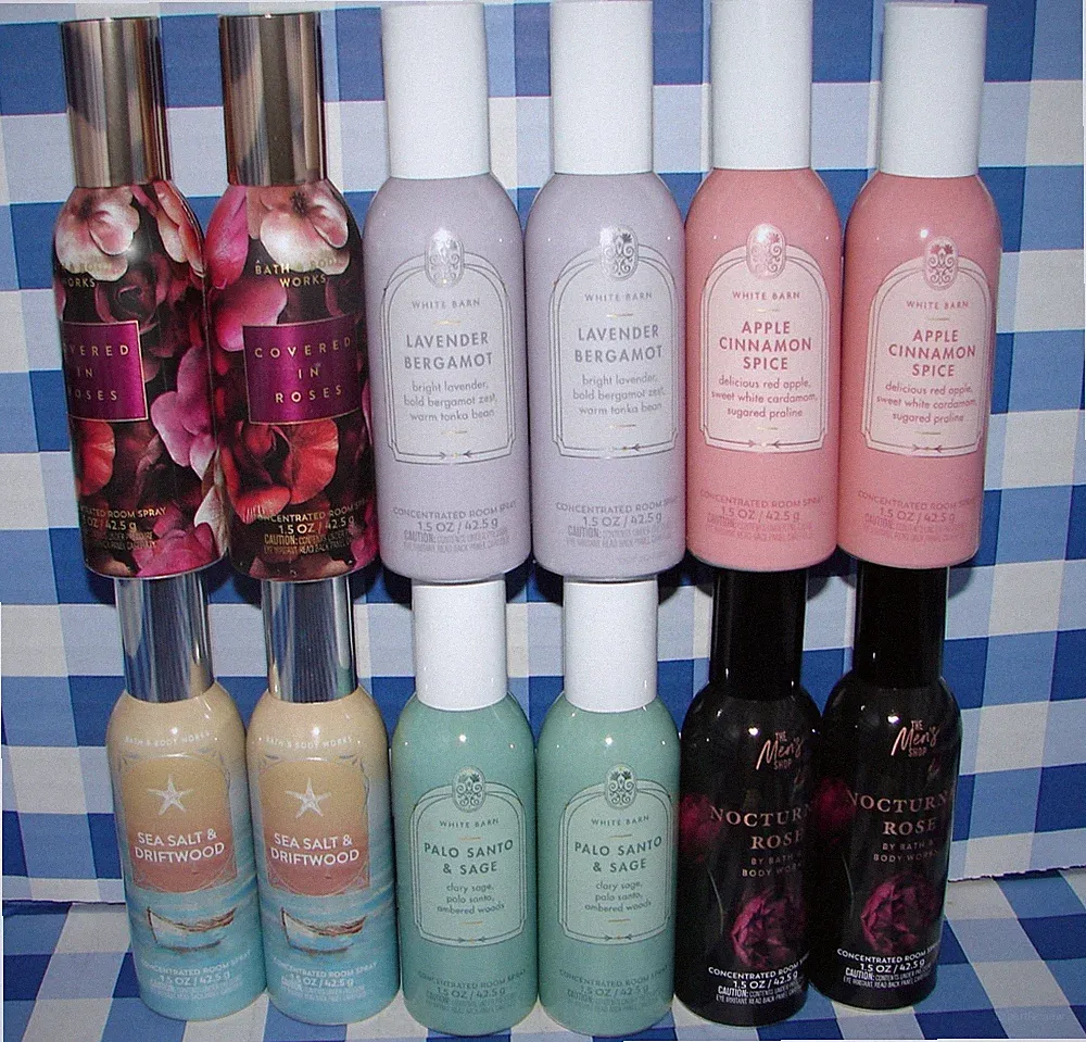 Bath & Body Works Concentrated Room Spray 1.5 oz.~~U Choose~~Lot of 2~