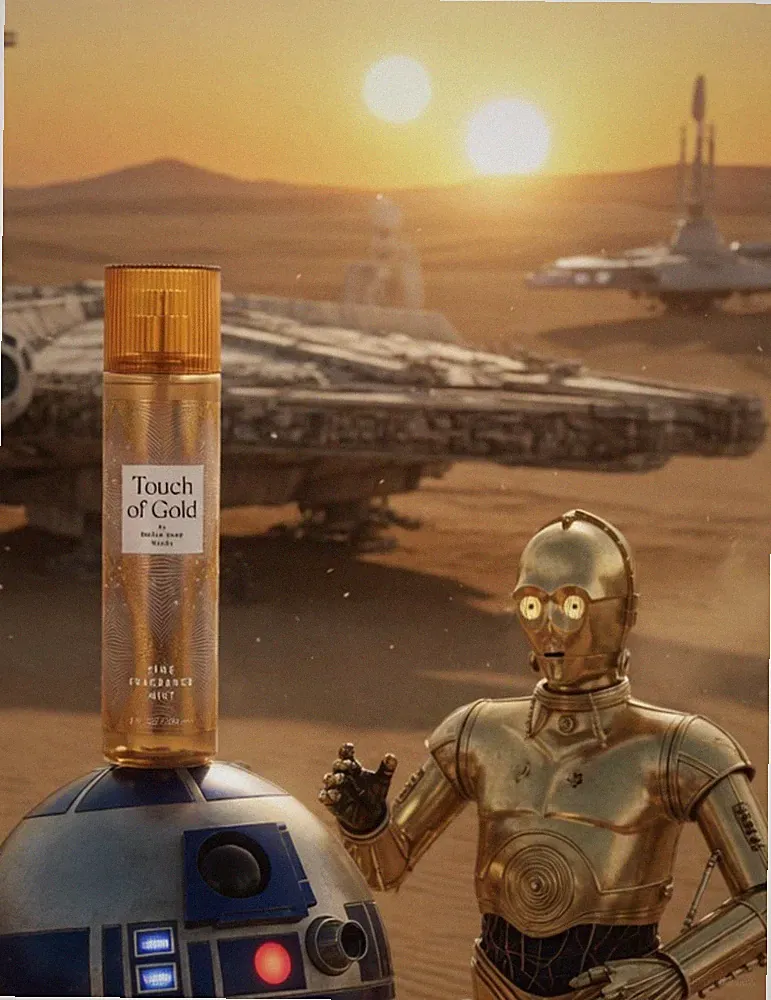 New Bath & Body Works Touch Of Gold Fragrance Mist Body Spray Splash 8Oz