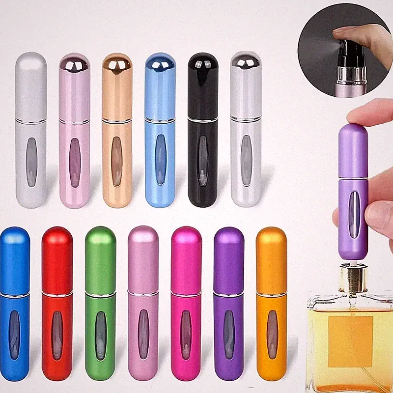 Perfume Atomizer Sprayer Purse Mini Refillable Travel Pump Spray 5ML