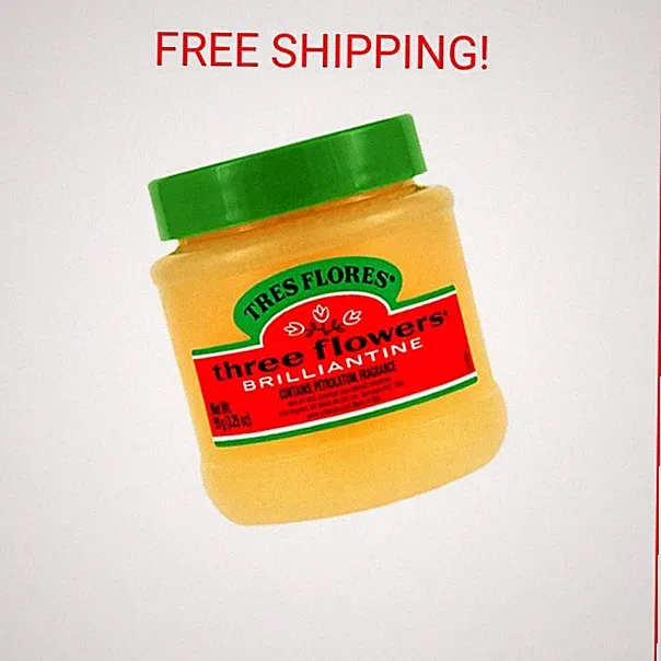Three Flowers Brilliantine Pomade Solid 3.25 oz